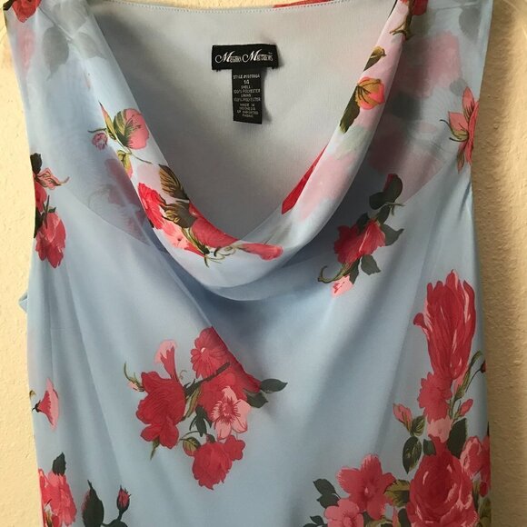 Meghan Matthews Floral Chiffon Dress - Picture 4 of 11